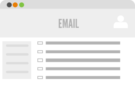 Open your email to fax client Symbol for fax to email interface