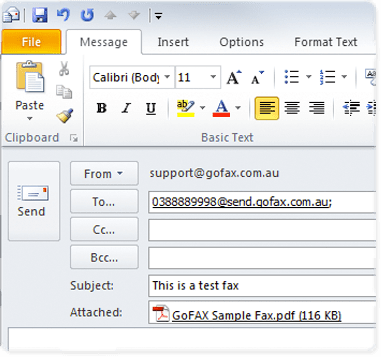 email to fax instructions image