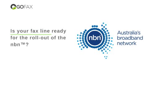 Is your fax line prepared for the roll-out of the nbn™